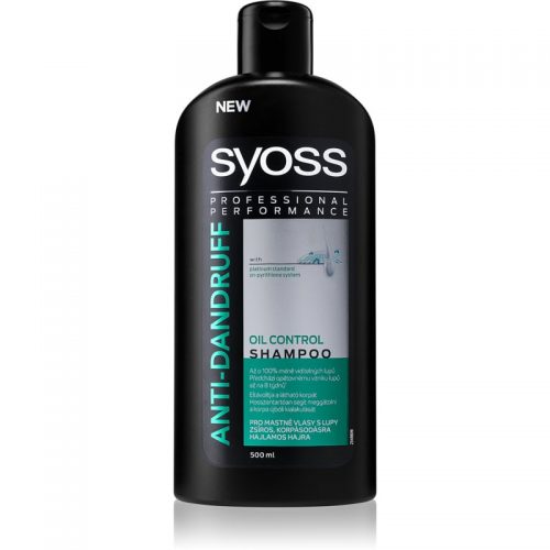 Syoss Anti-Dandruff Oil Control Szampon do włosów przetłuszczających się przeciw łupieżowi 500 ml