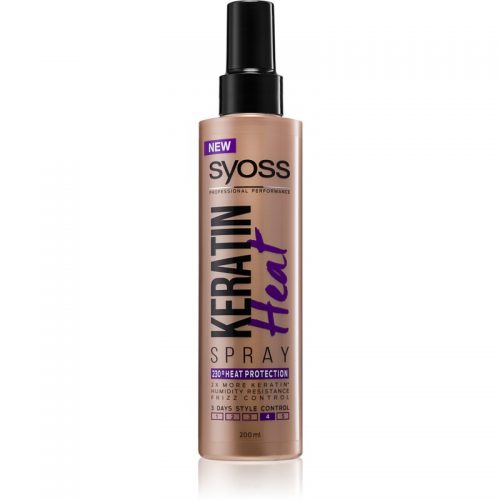 Syoss Keratin spray ochronny do ochrony włosów przed wysoką temperaturą 200 ml