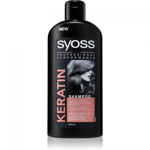 Syoss Keratin szampon głęboko regenerujący przeciw łamliwości włosów 500 ml