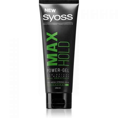 Syoss Max Hold żel do włosów mocno utrwalający dla mężczyzn 250 ml