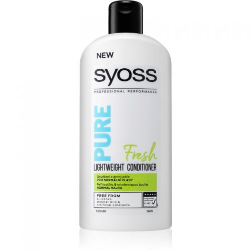 Syoss Pure Fresh odżywka odświeżająca do włosów normalnych 500 ml