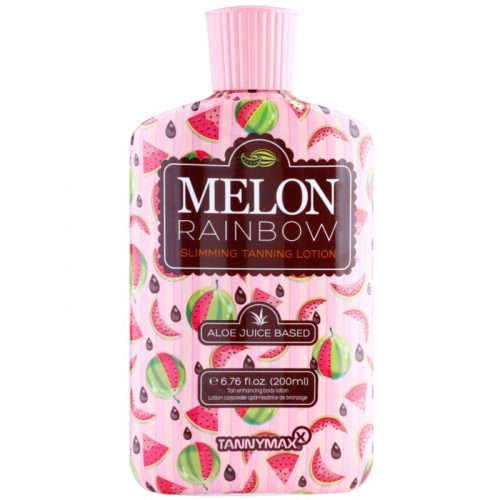 Tannymaxx 6th Sense Melon Rainbow wyszczuplający krem do opalania na solarium dla ciemnej opalenizny 200 ml