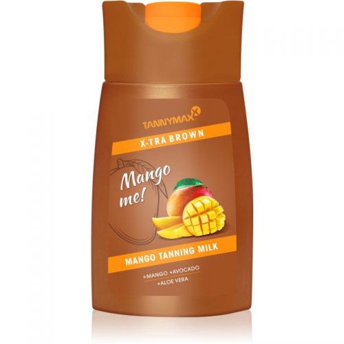 Tannymaxx X-tra Brown Mango Me mleczko do opalania w solarium wspomagający opalanie 200 ml