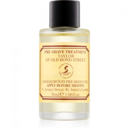 Taylor of Old Bond Street Sandalwood olej przed goleniem 30 ml