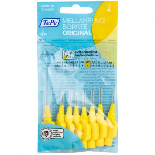 TePe Original szczoteczki międzyzębowe 8 szt. 0,7 mm 8 szt.