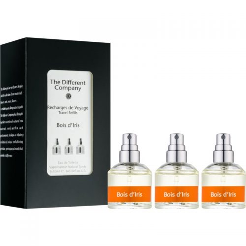 The Different Company Bois d´Iris woda toaletowa (3x uzupełnienie z atomizerem) dla kobiet 3 x 10 ml