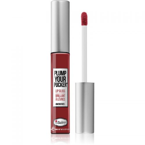 theBalm Plump Your Pucker błyszczyk do ust z kolagenem morskim odcień Elaborate 7 ml