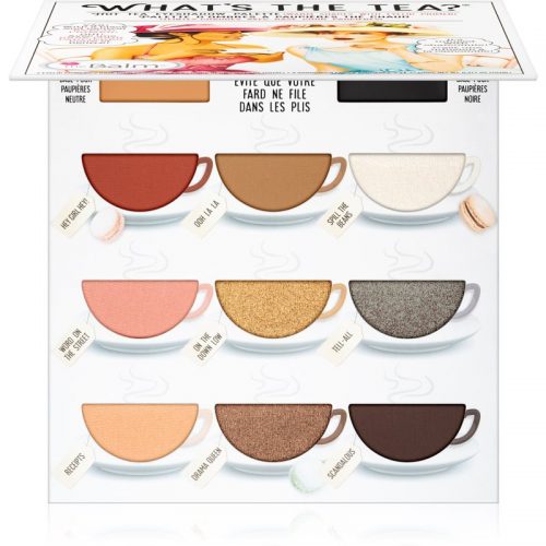 theBalm What’s the Tea? Hot Tea paleta cieni do powiek 12,6 g