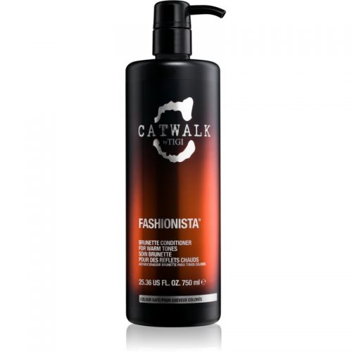 TIGI Catwalk Fashionista odżywka do brązowych włosów o ciepłym odcieniu 750 ml