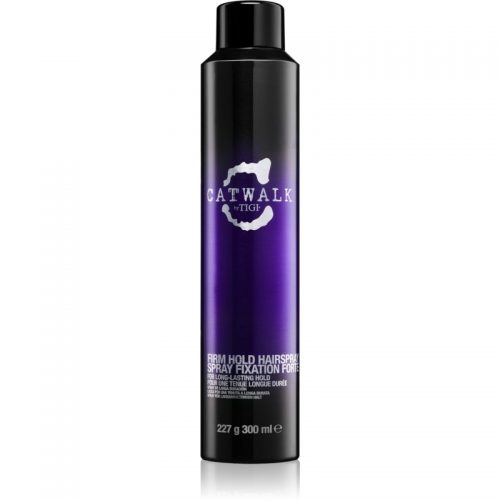 TIGI Catwalk Your Highness mocno utrwalający lakier do włosów dla efektu długotrwałego utrwalenia 300 ml