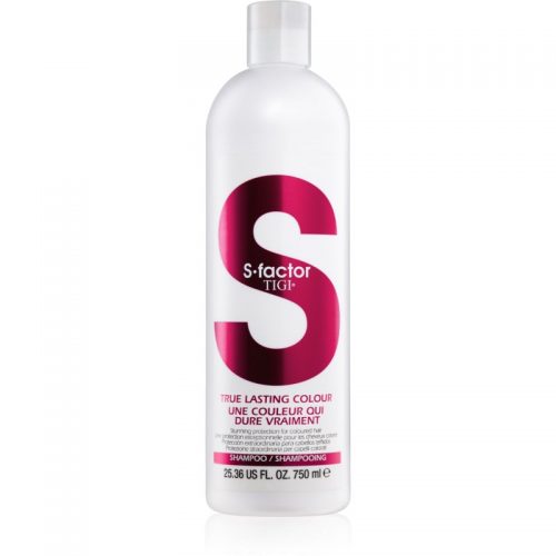 TIGI S-Factor True Lasting Colour szampon ochronny do włosów farbowanych 750 ml