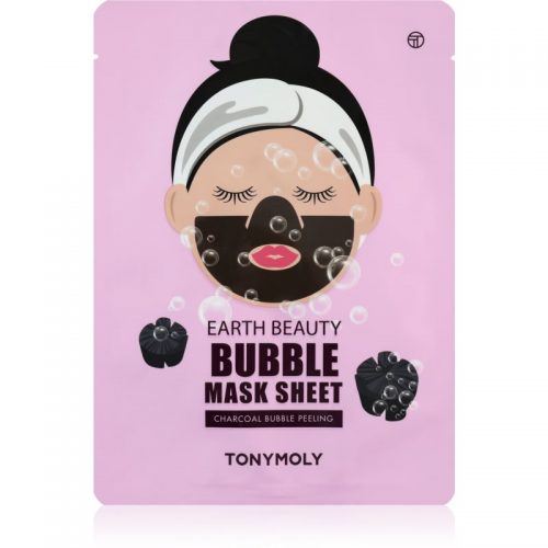 TONYMOLY Earth Beauty Bubble oczyszczająca maseczka do twarzy 1 szt.