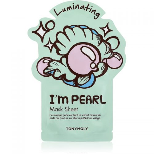 TONYMOLY I’m PEARL maska rozświetlająca w płacie 1 szt.