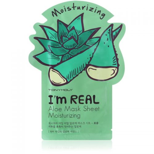 TONYMOLY I’m REAL Aloe maska nawilżająca w płacie 1 szt.