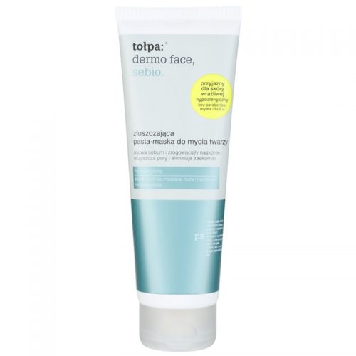 Tołpa Dermo Face Sebio maseczka oczyszczająco – złuszczająca do wygładzenia skóry i zmniejszenia porów 100 ml
