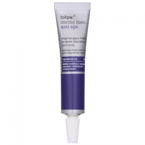 Tołpa Dermo Men 40+ krem regenerujący pod oczy przeciw zmarszczkom i cienom pod oczami 10 ml