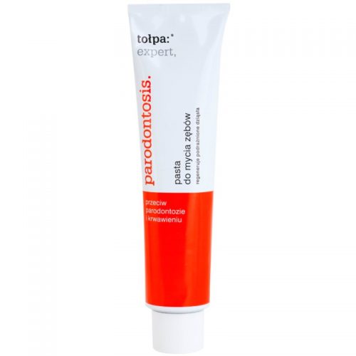 Tołpa Expert Parodontosis pasta do zębów przeciw krwawieniu dziąseł i paradontozie 75 ml