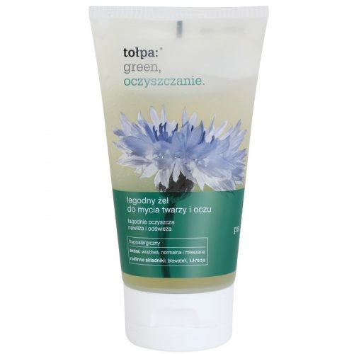 Tołpa Green Cleaning żel oczyszczający do twarzy i okolic oczu 150 ml