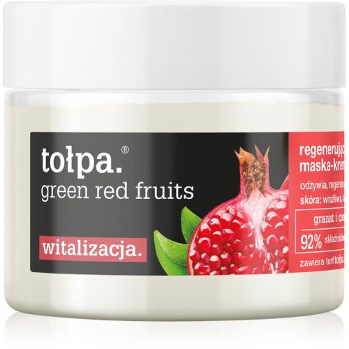 Tołpa Green Red Fruits maseczka regeneracyjna na noc 50 ml