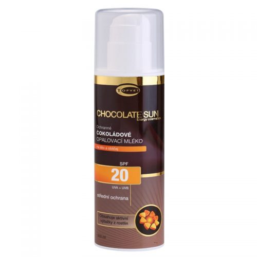 Topvet Chocolate Sun mleczko do opalania SPF 20 200 ml