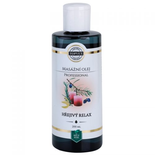 Topvet Professional olejek do masażu – rozgrzewający relaks 200 ml