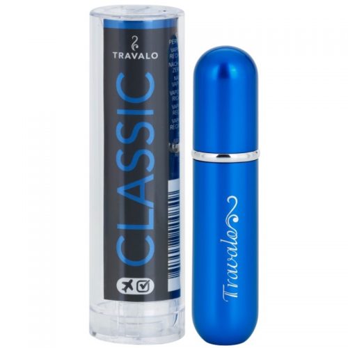 Travalo Classic napełnialny flakon z atomizerem unisex Blue 5 ml