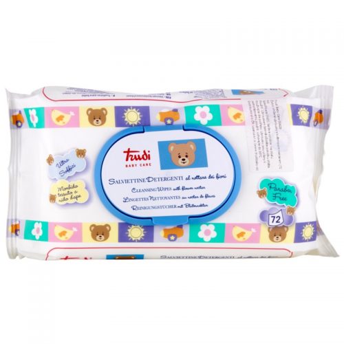 Trudi Baby Care chusteczki czyszczące z ekstraktu z kwiatów 72 szt.