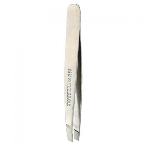 Tweezerman Studio Collection pęseta z ukośną końcówką mini