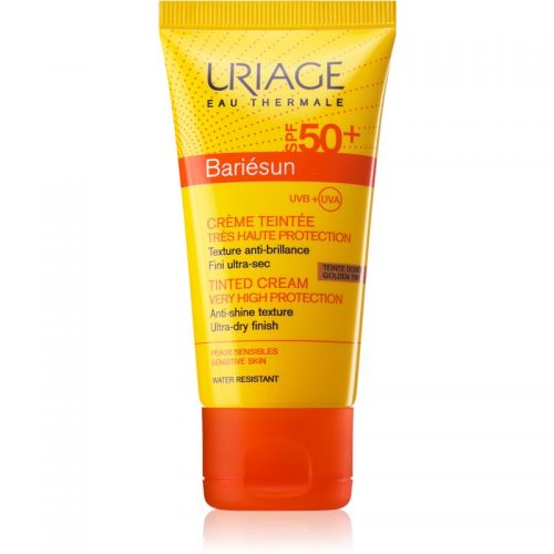 Uriage Bariésun ochronny krem tonujący do twarzy SPF 50+ odcień Gold 50 ml