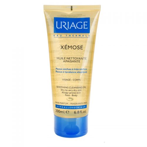 Uriage Xémose kojący olejek oczyszczający do twarzy i ciała 200 ml