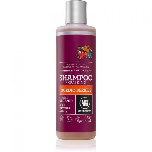 Urtekram Nordic Berries szampon do włosów do włosów zniszczonych 250 ml