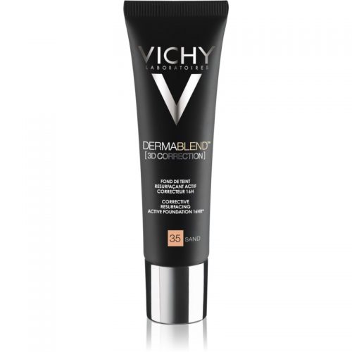 Vichy Dermablend 3D Correction podkład korygująco-wygładzający SPF 25 odcień 35 Sand 30 ml