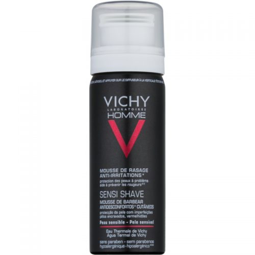 Vichy Homme Anti-Irritation pianka do golenia do cery wrażliwej i skłonnej do podrażnień 50 ml