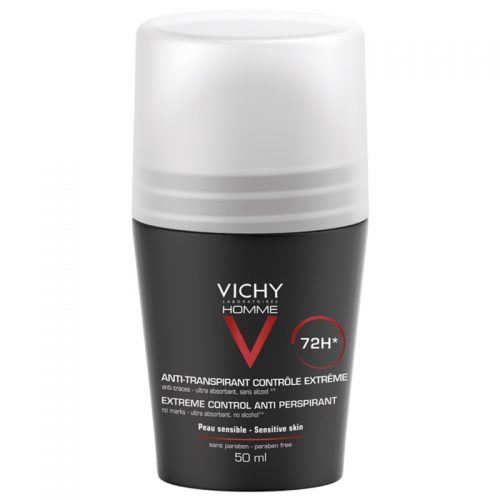 Vichy Homme Deodorant antyperspirant roll-on przeciw nadmiernej potliwości 72h 50 ml