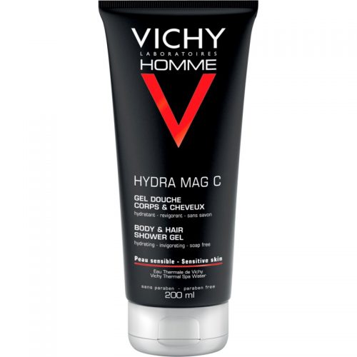 Vichy Homme Hydra-Mag C żel pod prysznic do ciała i włosów 200 ml