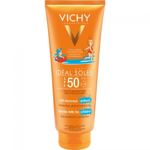 Vichy Idéal Soleil Capital mleczko ochronne dla dzieci na twarz i ciało SPF 50 300 ml