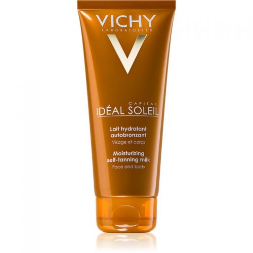 Vichy Idéal Soleil Capital nawilżające mleczko samoopalające do twarzy i ciała 100 ml
