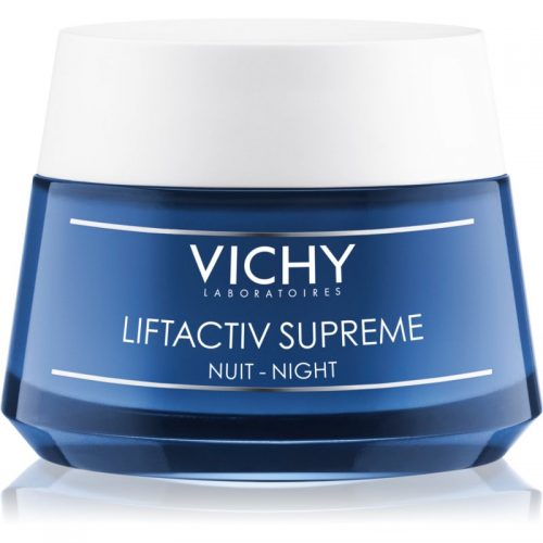 Vichy Liftactiv Supreme ujędrniająco – przeciwzmarszczkowy krem na noc z efektem liftingującym 50 ml
