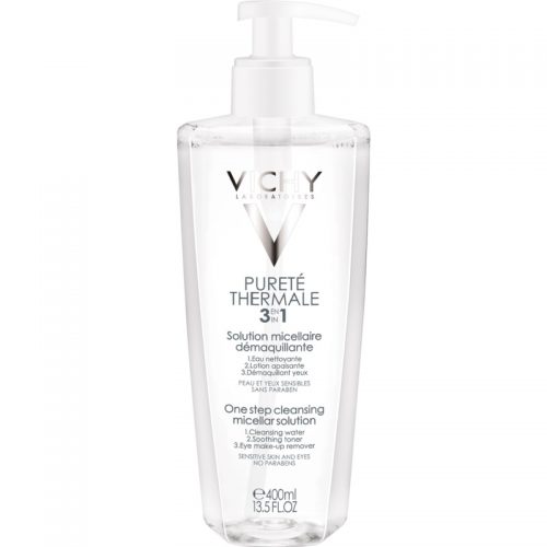 Vichy Pureté Thermale oczyszczający płyn micelarny 3 w 1 400 ml