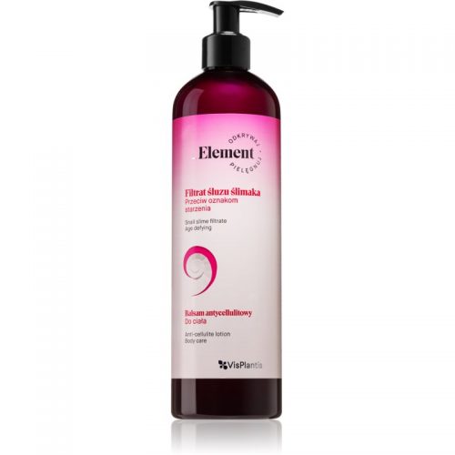 Vis Plantis Element Snail Slime wyszczuplające mleczko do ciała przeciw cellulitowi z ekstraktem ze śluzu ślimaka 400 ml