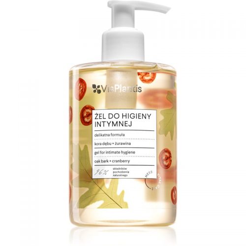 Vis Plantis Herbal Vital Care Oak Bark & Cranberry żel delikatnie myjący do okolic intymnych 300 ml