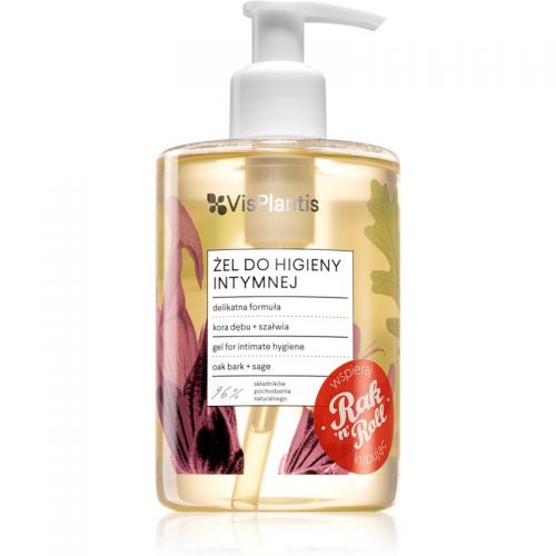 Vis Plantis Herbal Vital Care Oak Bark & Sage żel delikatnie myjący do okolic intymnych 300 ml