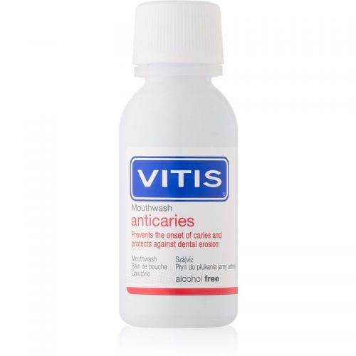Vitis Anticaries płyn do płukania jamy ustnej przeciw próchnicy smak Mint 30 ml