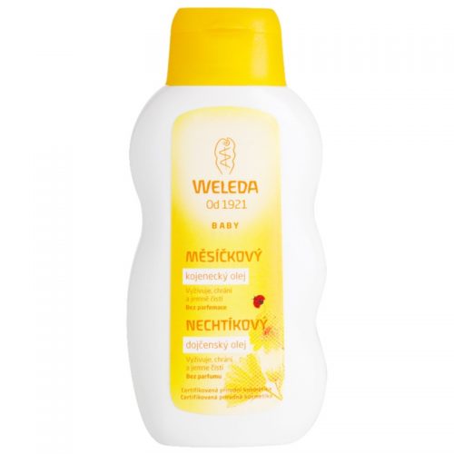 Weleda Baby and Child nagietkowy olejek dla niemowląt nieperfumowane 200 ml