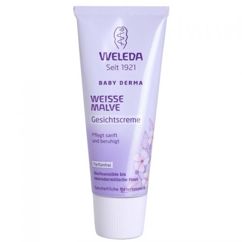 Weleda Baby Derma łagodzący krem do twarzy dla dzieci 50 ml