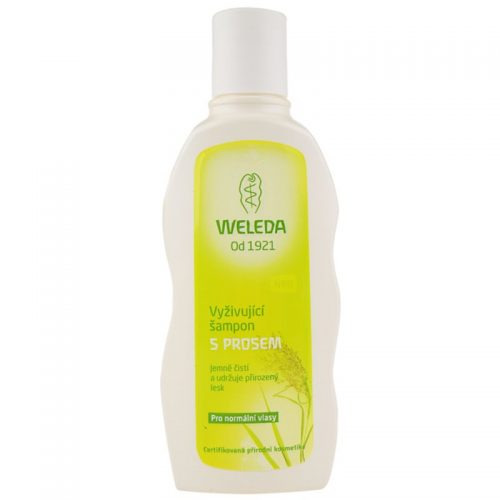 Weleda Hair Care odżywczy szampon z prosa do włosów normalnych 190 ml