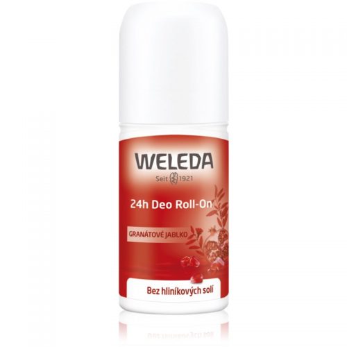 Weleda Pomegranate dezodorant w kulce bez soli glinu 24 godz. 50 ml