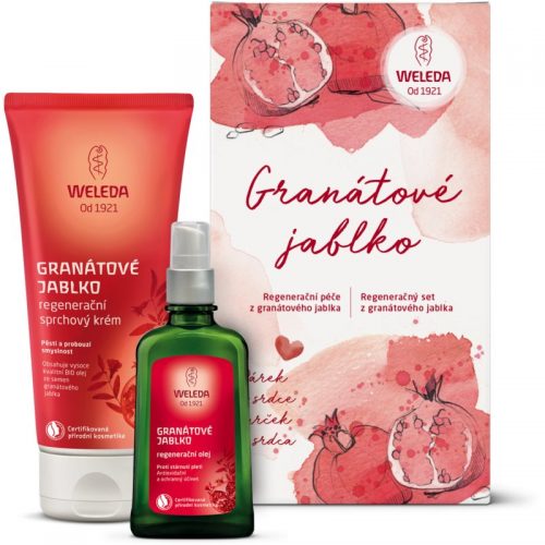 Weleda Pomegranate zestaw upominkowy I. dla kobiet