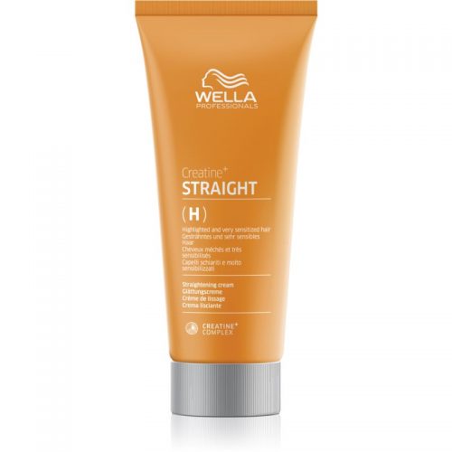 Wella Professionals Creatine+ Straight krem do prostowania włosów dla cienkich włosów Straight H/S 200 ml