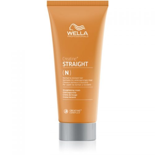 Wella Professionals Creatine+ Straight krem do prostowania włosów do wszystkich rodzajów włosów Straight N 200 ml